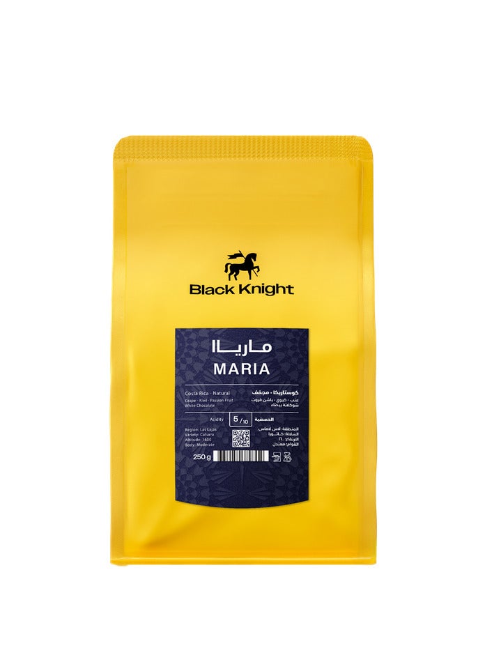 Black Knight COFFEE BEAN BLACK KNIGHT MARIA COSTA RICA 250G - Image 1