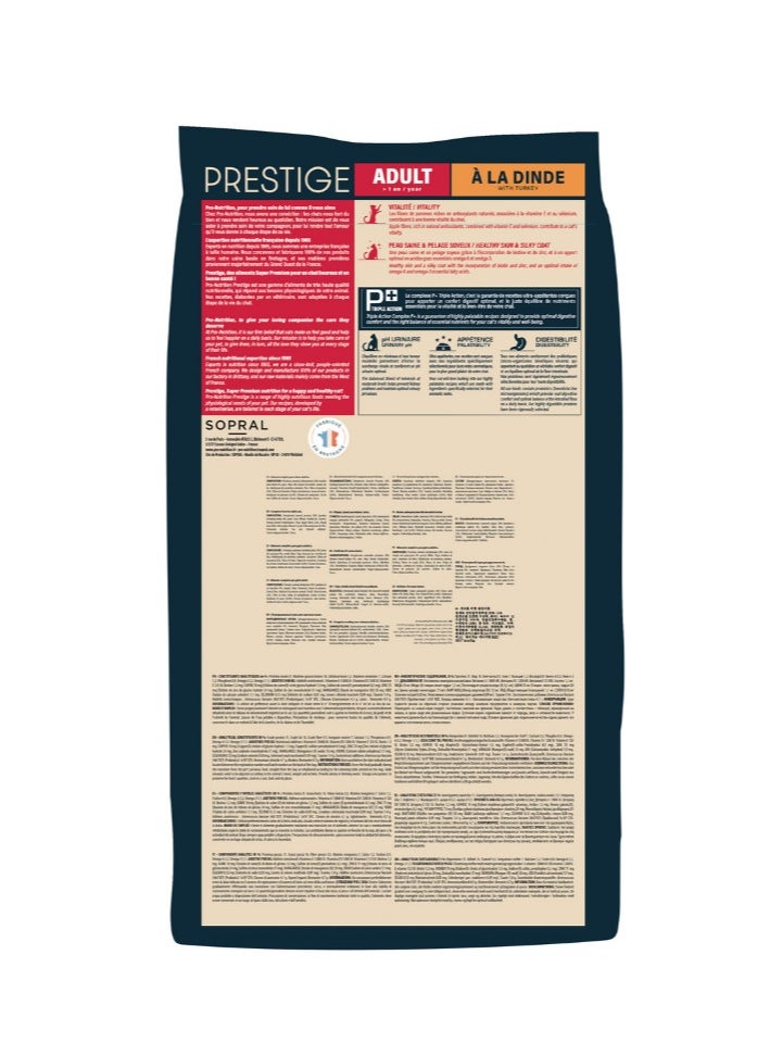 PRO NUTRITION Prestige Cat Adult Turkey 10+2Kg  - Image 2