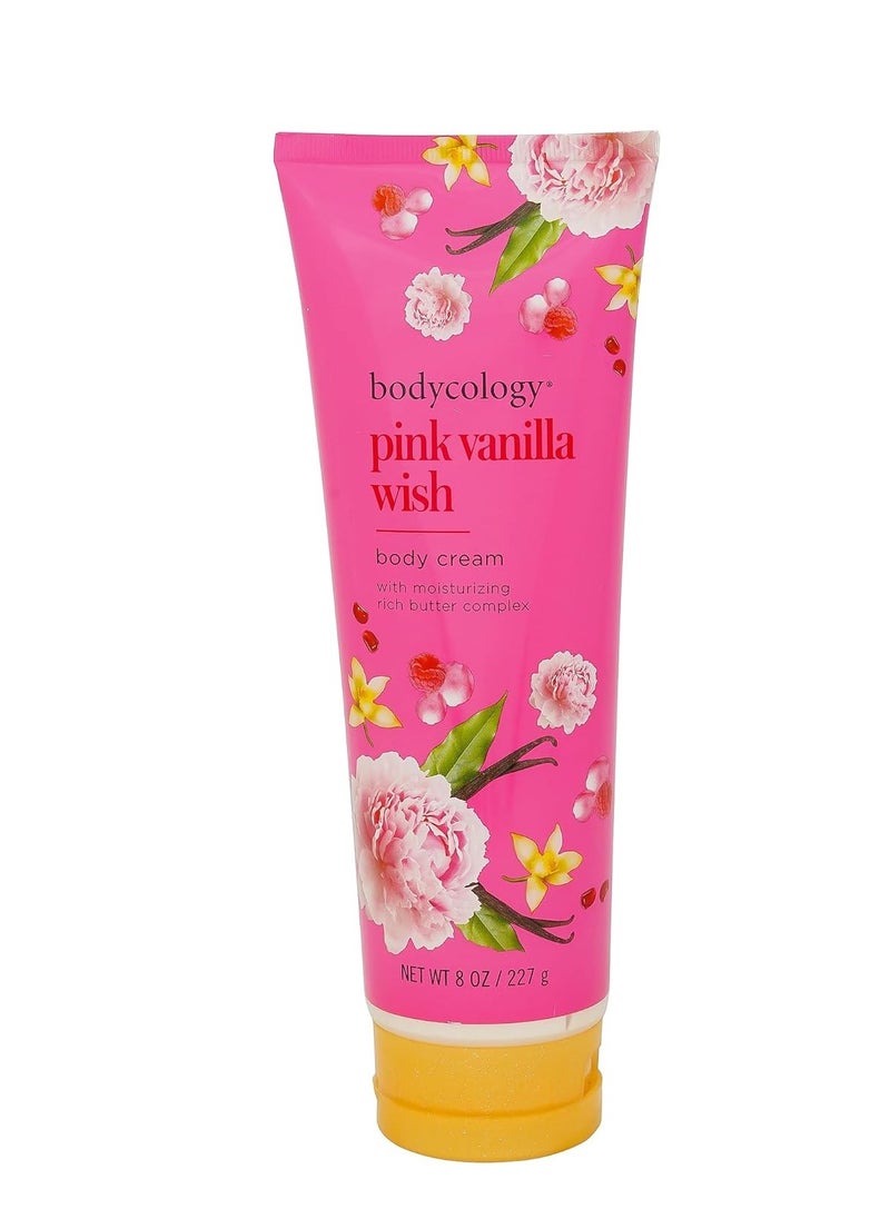 Bodycology Bodycology Pink Vanilla Wish Body Cream Women 8 oz  - Image 1