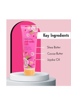 Bodycology Bodycology Pink Vanilla Wish Body Cream Women 8 oz  - Image 3