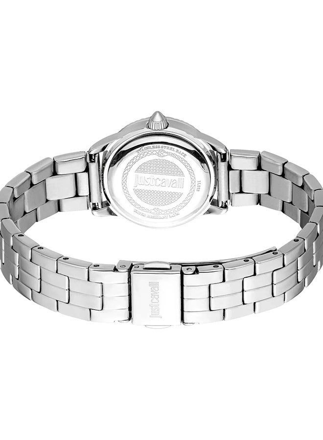 Just Cavalli جست كافالي ليدي ميني رافيناتا JC1L328M0045 - ساعة كوارتز أنثوية من الفولاذ المقاوم للصدأ 3 عقارب - Image 3