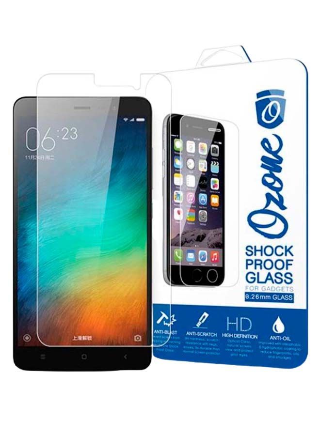 NIBEMINENT 0.26mm Shockproof Tempered Glass Screen Protector For Xiaomi Redmi Note 3 Clear - Image 1