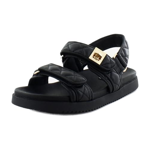 Steve Madden Women's Mona Sandal, Quilted, 7.5 - Image 1