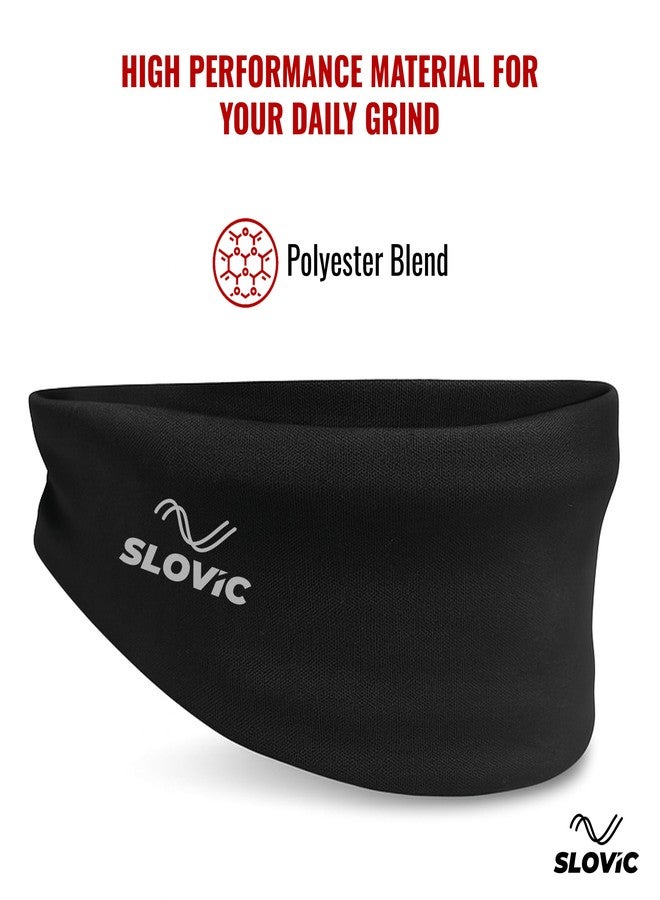 Slovic Sports Head Band for Men & Women | Stretchable Polyester Blend Hair Bands for Women & Men | Breathable & Non Slip Material | Ideal for Running, Gym & Sports - Image 4