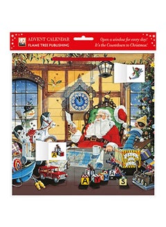 Letter To Santa Advent Calendar With Stickers