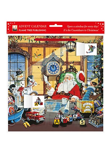 null - Letter To Santa Advent Calendar With Stickers - Image 1