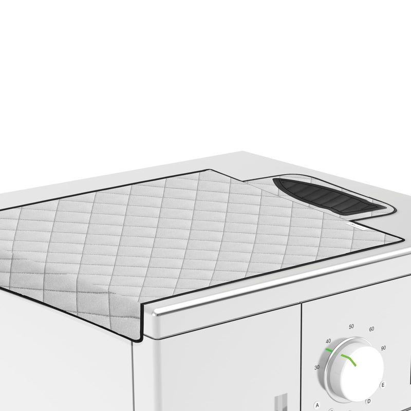 Handy Laundry Magnetic Ironing Mat, Change Any Flat Surface into an Ironing Board, Silicone Slip Resistant Iron Rest to Safely Place Your Hot Iron, Easy to Take Along When Traveling, (19 x 28 Inches) - Image 5