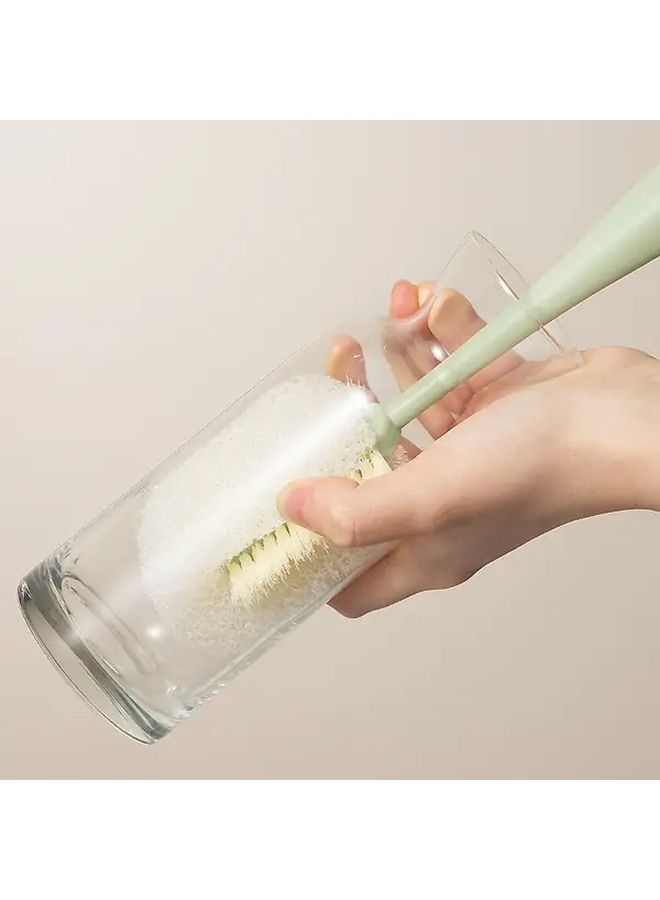 Detachable Long Handle Cup Brush With Ergonomic Grip Durable Plastic Kitchen Bottle Cleaner No Electricity Needed Random Color For Glassware And Small Spaces - Image 4