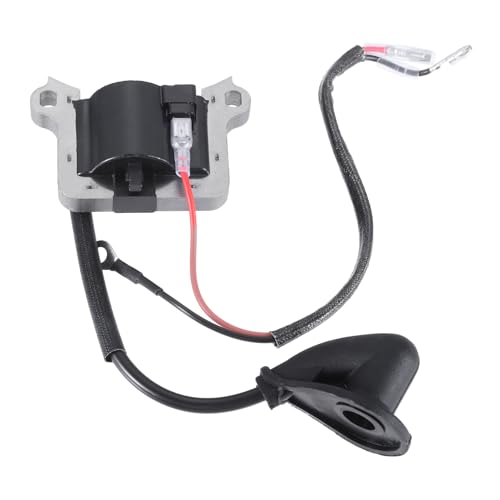 Hicello 62mm Brush Cutter Ignition Coil, 43CC 49CC 52CC Strimmer Ignition Coil Module for 2-stroke Engine Grass Trimmer Multi Tool Tiller Cultivator Garden Machines - Image 1