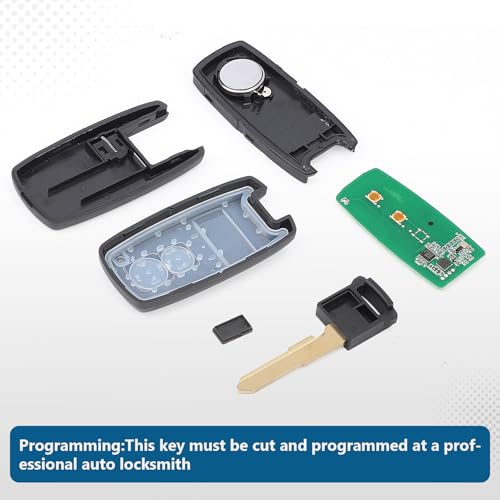 Keyecu Replacement Smart Remote Car Key Fob for Suzuki Swift 2005-2011 Grand Vitara SX4 2007-2013 KBRTS003 315MHz ID46 Chip 2Buttons - Image 3