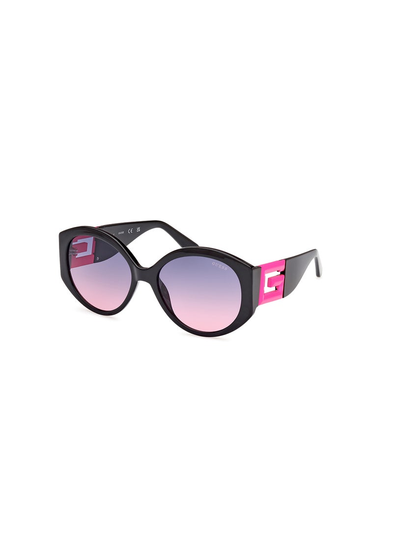 GUESS Women's UV Protection Round Sunglasses - GU791774T56 - Lens Size: 56 Mm - Image 1