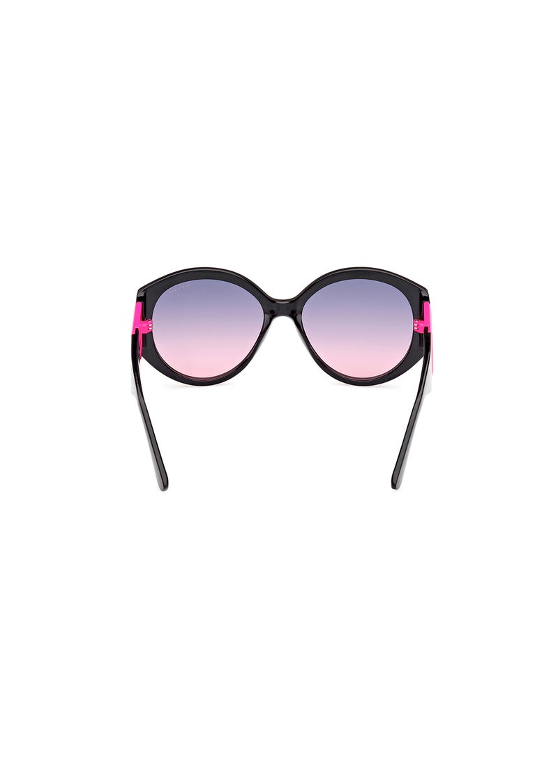 GUESS Women's UV Protection Round Sunglasses - GU791774T56 - Lens Size: 56 Mm - Image 5