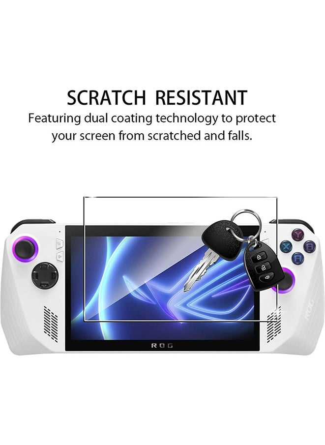 2 Pack Screen Protector for Asus Rog Ally Handheld 7 Inch 2023 Premium Tempered Glass