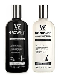 Watermans Waterman Grow Me® Shampoo + Condition Me® Conditioner, 250ml each, item size 500ml  - Image 1