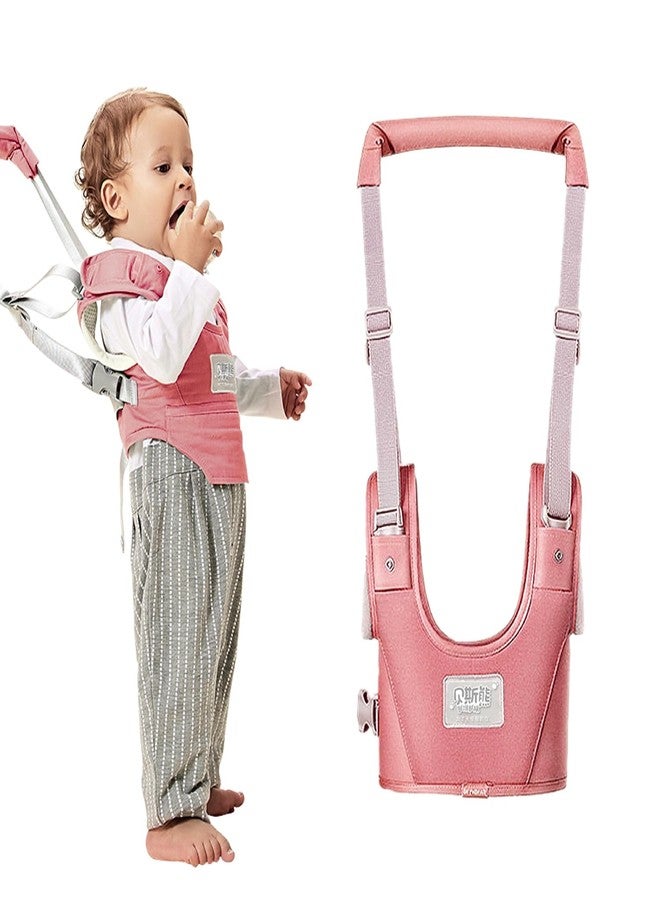 Bethbear Baby Walking Harness-Handheld Assistant Belt- Toddler Infant Walking Aid for Trainer & Support 7-24 Month Old (all-season-Pink-1817) - Image 1