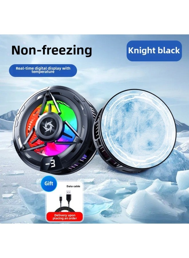 SL59 Mobile Phone Radiator Magnetic Semiconductor Refrigeration Digital Display Icing Cooling Artifact Back Clip Two Gears-Color:Sl59 Non-freezing  - Image 1
