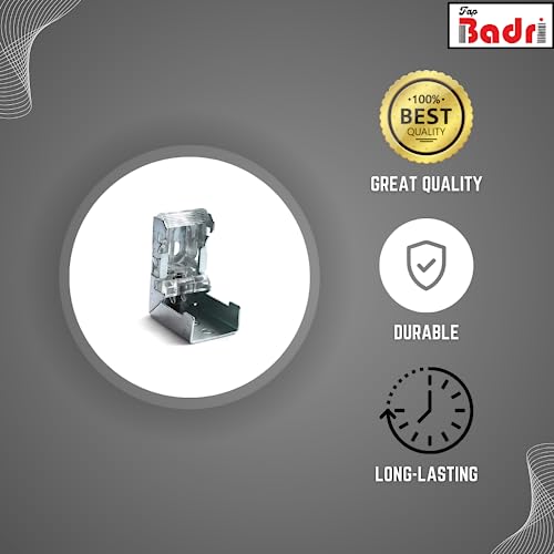 FAPBADRI Bracket/Holder for Roman Blinds, Screws & Wallplugs Included - 5 Pieces - Image 3