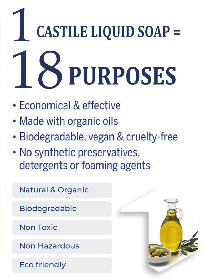 بيوناتورا صابون سائل قشتالي نقي عضوي - 5 لتر - Image 5