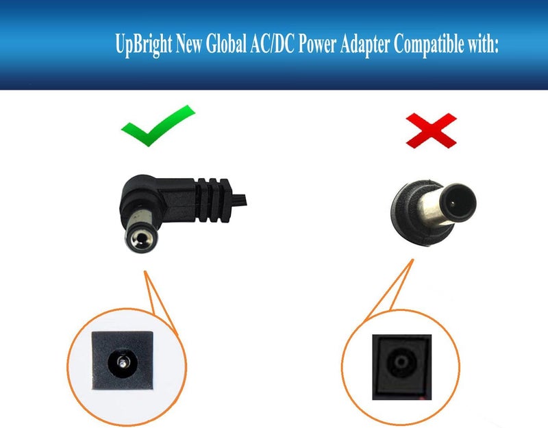 UPBRIGHT 12V AC/DC Adapter Compatible with Casio Privia PX-100 PX-110 PX-120 PX-200 PX-300 PX-310 PX-320 PX-500L WK-1200 WK-1250 WK-1300 WK-1350 CT640 CTK-5000 CPS85 Piano Keyboard AD-12MLA(U) FC2 - Image 2