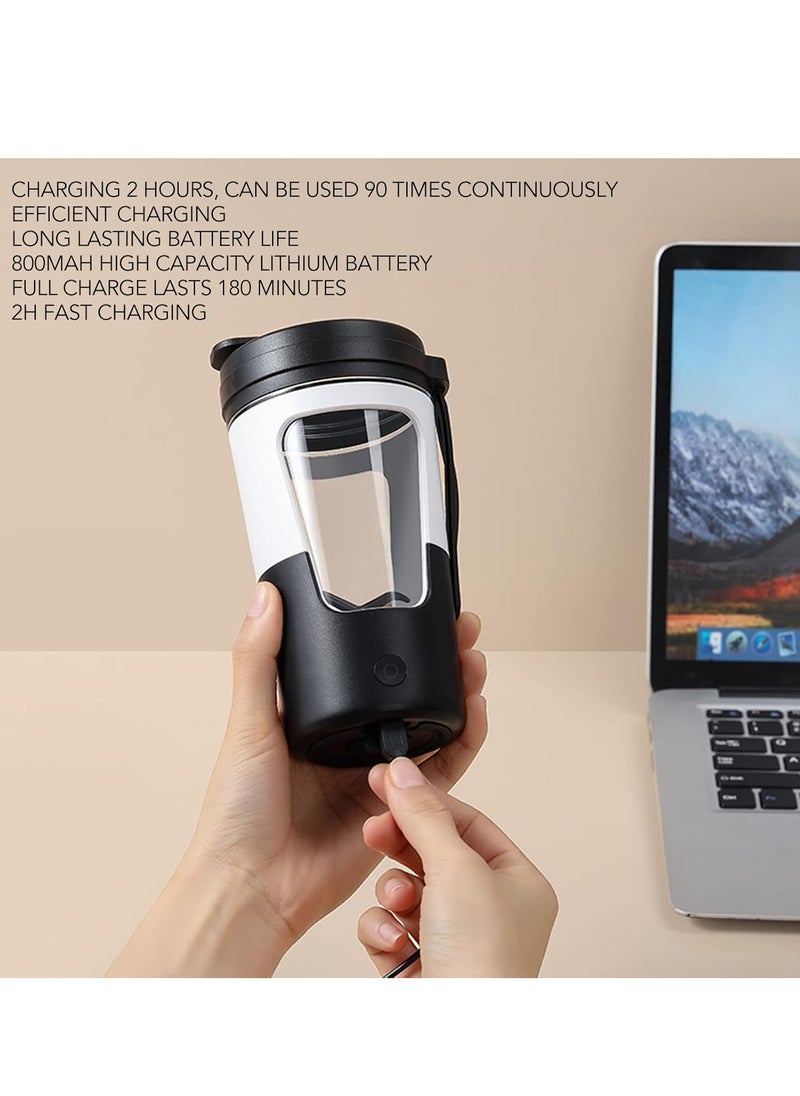 General - USB Self Stirring Coffee Mug 7000RPM Food Safe Material 800mAh Battery Silicone Strap Strong Power for Any Occasion - Image 1