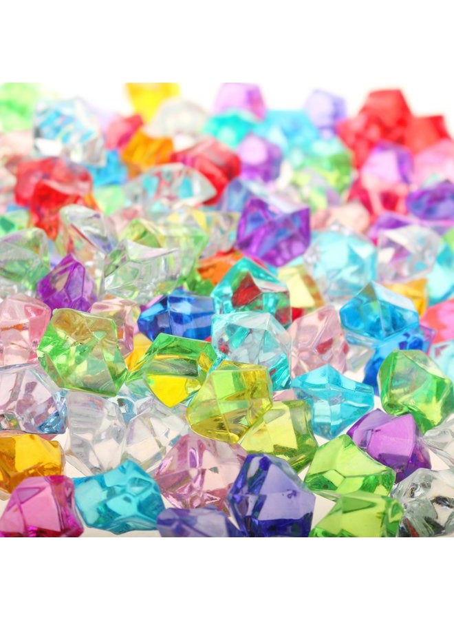 PMLAND Acrylic Jewels Gems, Bulk 1 Pound per Bag, Approximately 160 Pieces, Assorted Colors - Image 4
