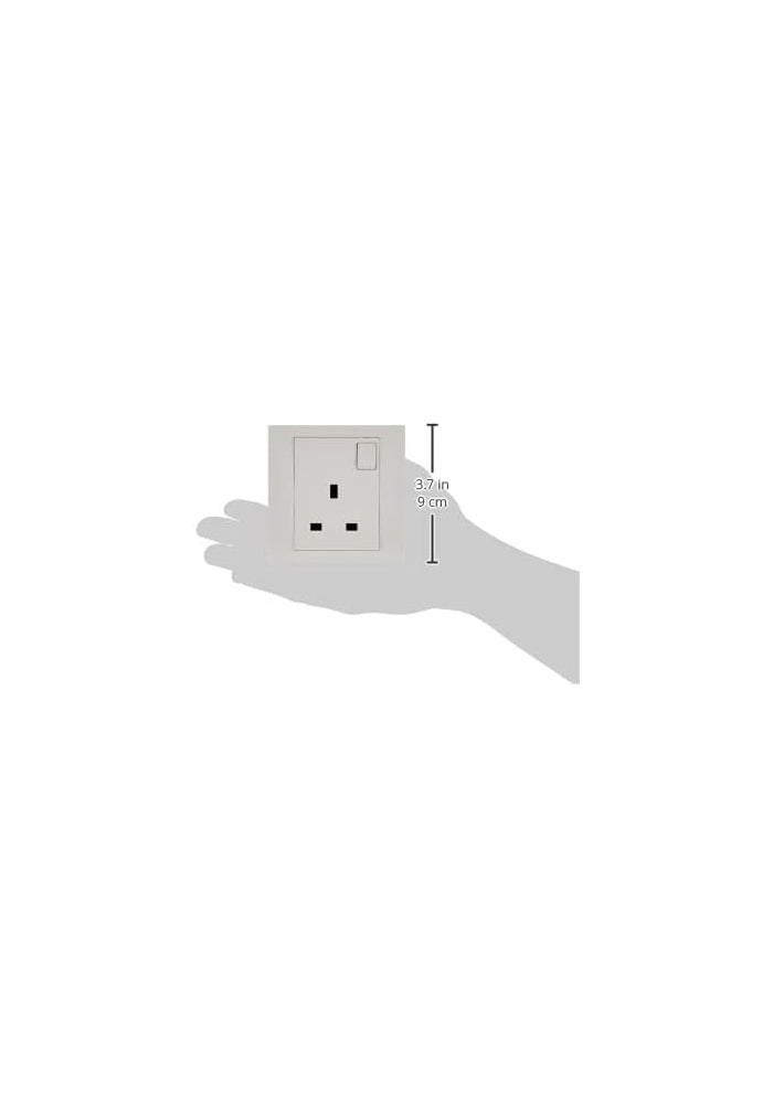 Schneider Electric Vivace, 1 Gang, Socket, 13A 250V, White, KB15 - Image 3
