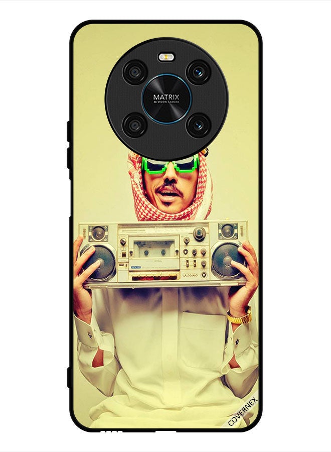 Covernex Protective Case Cover For Honor X9 4G Holding Vintage Music Device - Image 1