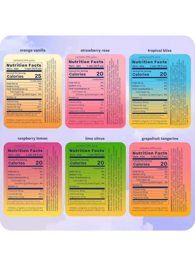 RECESS مشروب مكمل المغنيسيوم ريسس مود، مشروب مهدئ، 12 أونصة، عبوة من 12 (عبوة متنوعة، 12 عبوة) *أفضل الأغاني* - Image 3