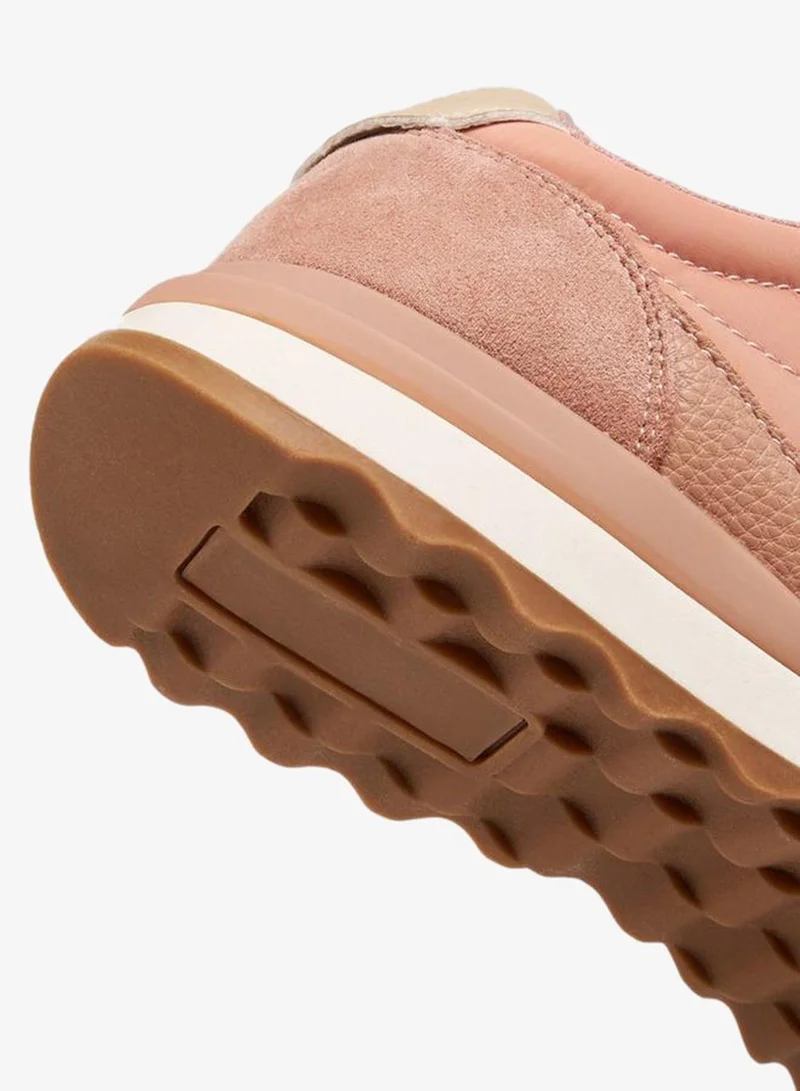 Lee Cooper BEIGE Women's Panelled Lace-Up Sneakers for Women | Best Price UAE