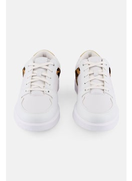 COLE HAAN Women Lace UP Casual Shoes, White  - Image 4
