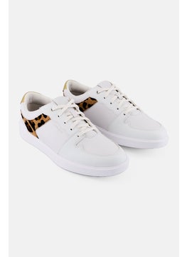 COLE HAAN Women Lace UP Casual Shoes, White  - Image 1