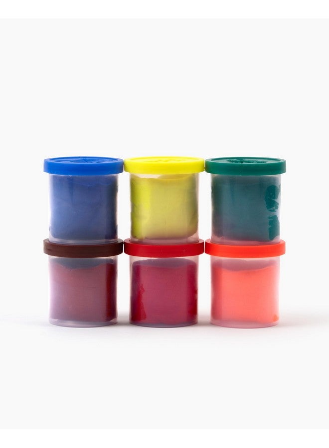 كاملين عجينة الجمل الإبداعية - 6 ألوان (متعددة الألوان) - Image 2