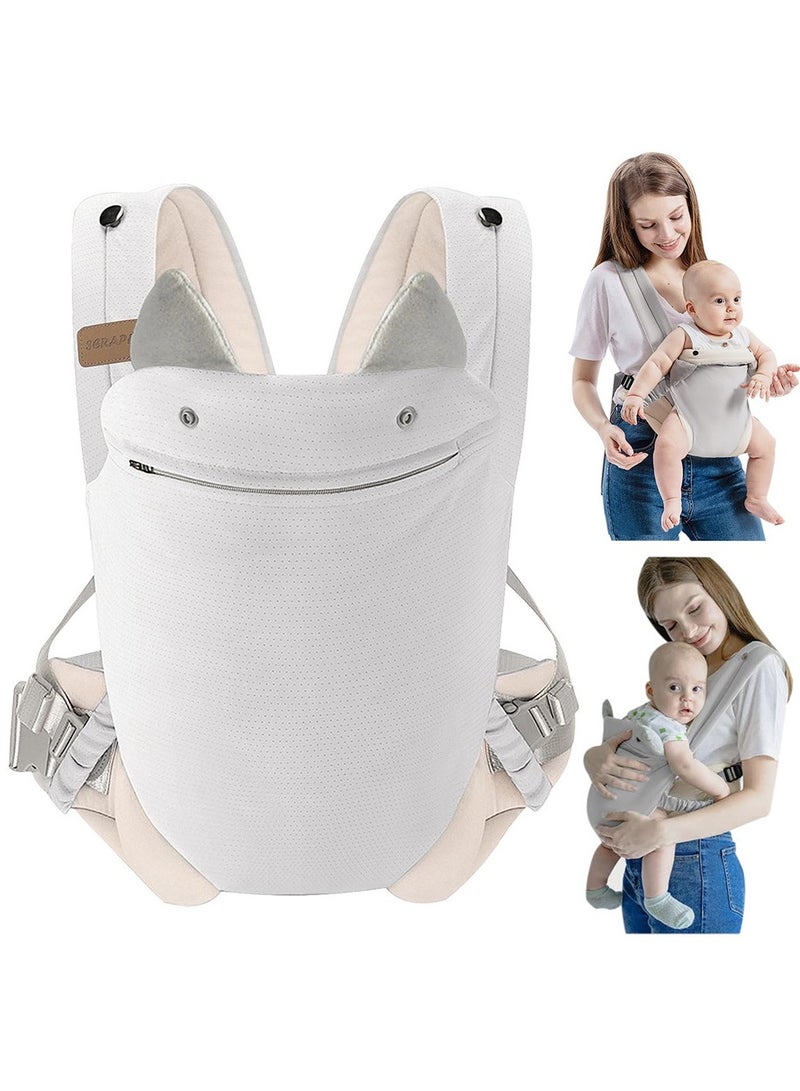 عام حاملة الأطفال البسيطة ثنائية الاستخدام للأمام والخلف - مثالية للتنزه، توفر الجهد في الحمل، خفيفة الوزن ومحمولة - Image 1