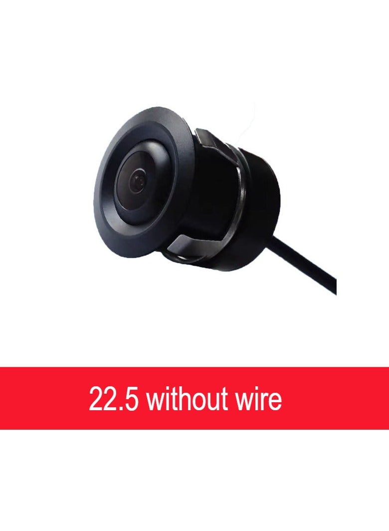 AROAQ Mini Back Up Camera, Ip68 Waterproof GM 22.5 Car High-definition Reversing Camera, Wide Angle Car Rear View Camera Suitable for All Vehicles, (Night Vision King 22.5 Starlight Night Vision Bare Metal)  - Image 1