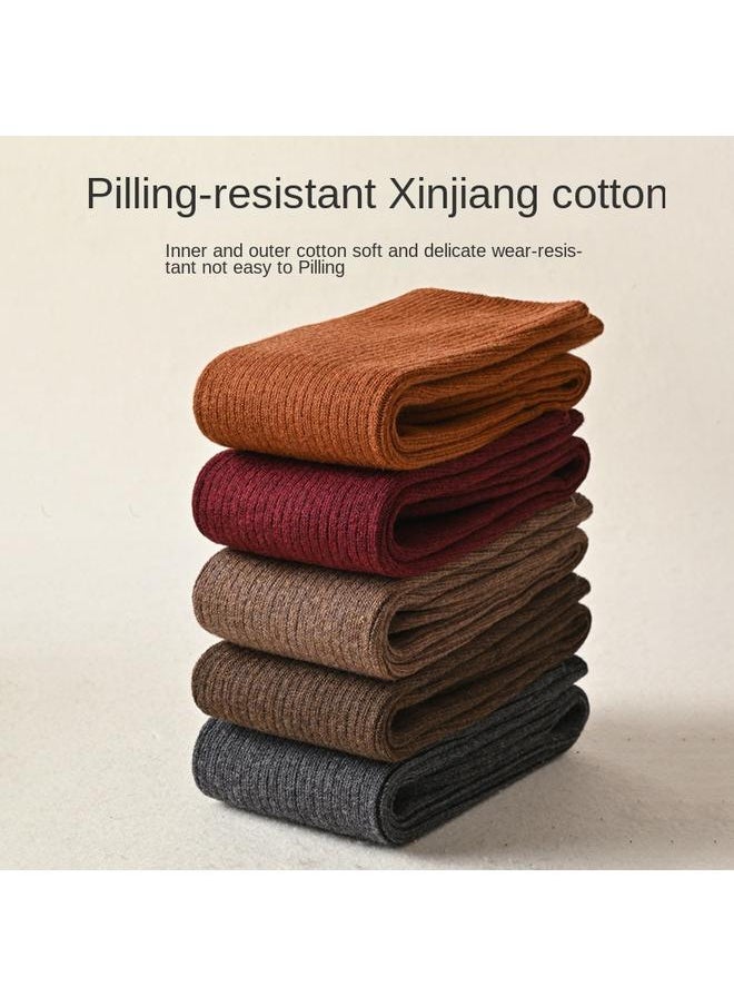 Bluejw - Compression Socks Women's Segmented High-rise Spring And Autumn Japanese JK Thin Legs Autumn And Winter Sports Rope Skipping Running Strong Pressure Autumn Calf Socks Women - Image 1