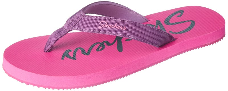 Skechers womens Courtwald HOT PINK/PURPLE Slipper - 5 UK (8 US) (896162ID-HPPR) - Image 1