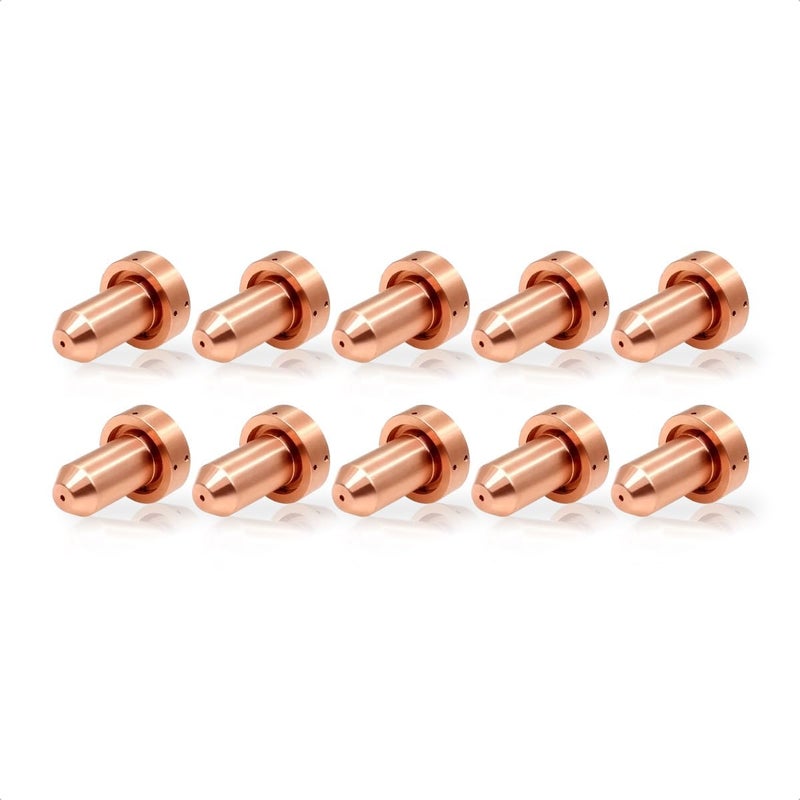 WeldingStop 10pk 9-8210 Plasma Tips 60Amp Fit Thermal Dynamics Cutmaster 52 SL60 SL100 Plasma Cutter Torch Consumables - Image 1