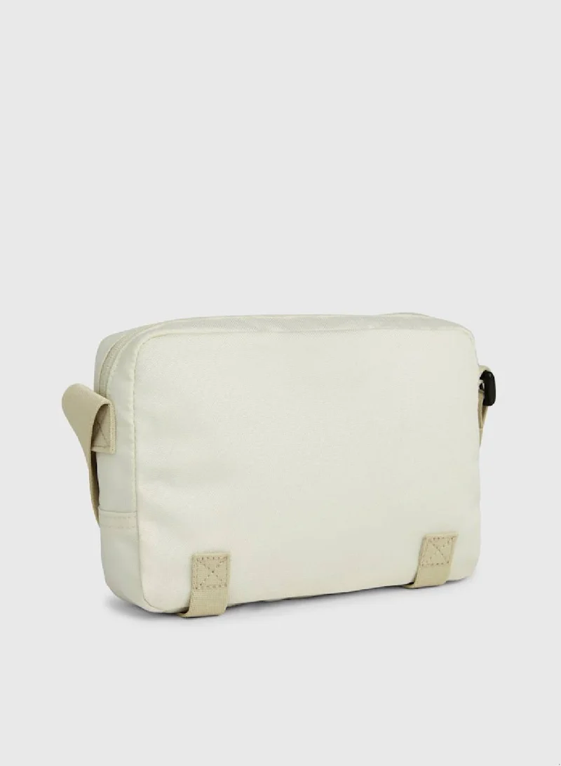 Calvin Klein Jeans Sports Essential Crossover Bag - Polyester, Beige