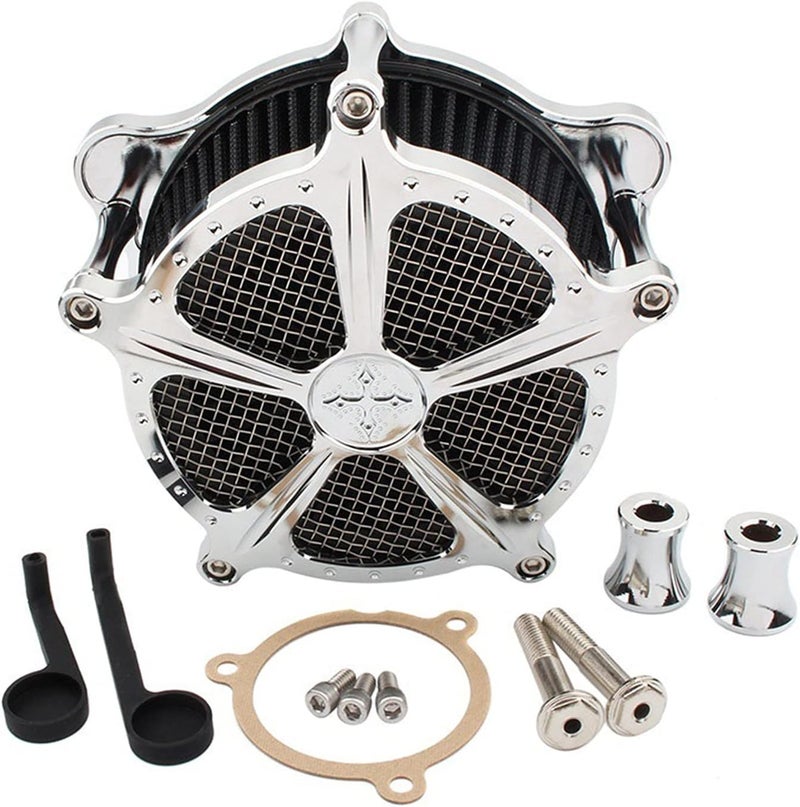 QASULER High-Flow Motorcycle Air Filter - Image 1