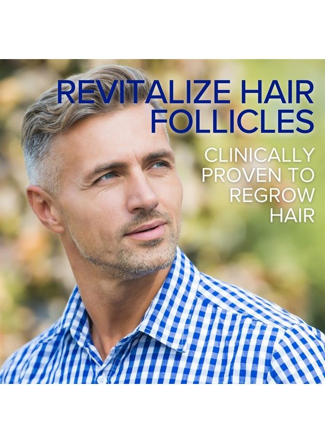 Regoxidine Men's 5% Minoxidil Foam & Topical - Helps Restore Vertex Hair Loss & Thinning Hair - Extra Strength Supports Hair Regrowth in Unscented Topical Aerosol Treatment (Foam, 6 Month's Supply)… - Image 2