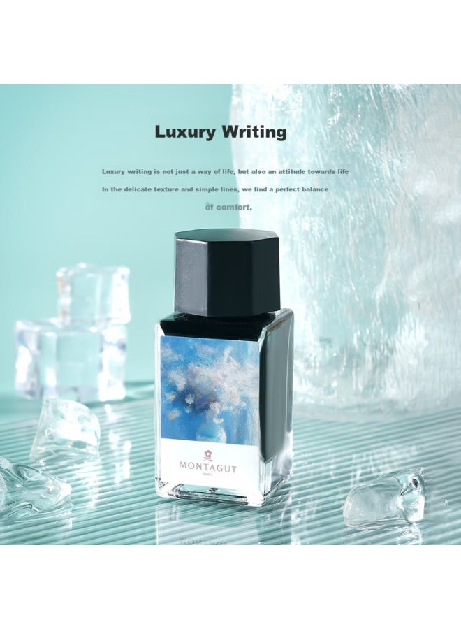 مونتاجوت Montagut Fountain Pen، قلم حبر جاف، قلم فني، قلم توقيع نسائي برأس مدبب، قلم كتابة راقٍ لممارسة الطلاب، هدية عيد ميلاد للصديقة، صندوق هدايا، سلسلة Impression M710، Princess Pink - Image 2