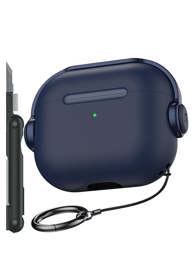 Muyixin Case for Airpods 3rd Generation Case with Secure Lock, Music Headset Earphone Protective Case Cover with Cleaning Kit  - Image 1