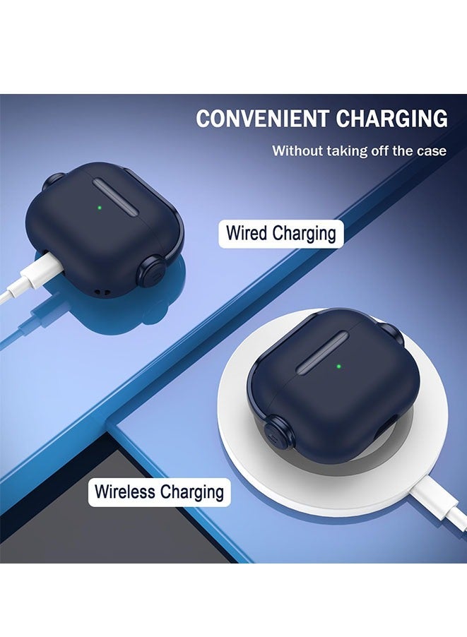 Muyixin Case for Airpods 3rd Generation Case with Secure Lock, Music Headset Earphone Protective Case Cover with Cleaning Kit  - Image 3