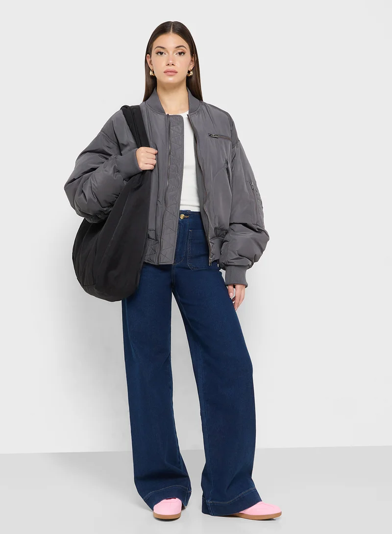 ONLY Onlmadeline High Waist Wide Leg Jeans"32