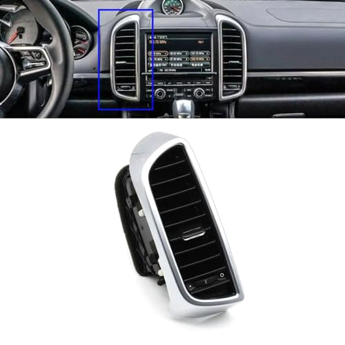 Goodithy Compatible with Porsche Cayenne 7P5, Front Center Left/Right Air Conditioning Complete Assembly Central Middle AC Vent Outlet Assembly 2010 2011 2012 2013 2014 2015 (Central-Left) - Image 1
