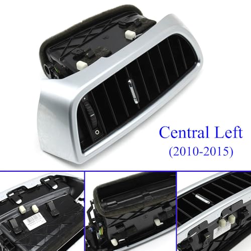 Goodithy Compatible with Porsche Cayenne 7P5, Front Center Left/Right Air Conditioning Complete Assembly Central Middle AC Vent Outlet Assembly 2010 2011 2012 2013 2014 2015 (Central-Left) - Image 3