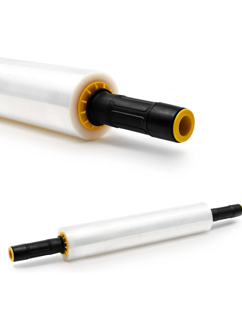 RAGO® التعبئة والتغليف فيلم البليت المتحرك 7.5 × 7.5 × 40 سم 130 م فيلم متحرك فيلم تغليف شفاف غلاف بلاستيكي تناضحي فيلم تغليف لفة بلاستيكية متحركة... - Image 5