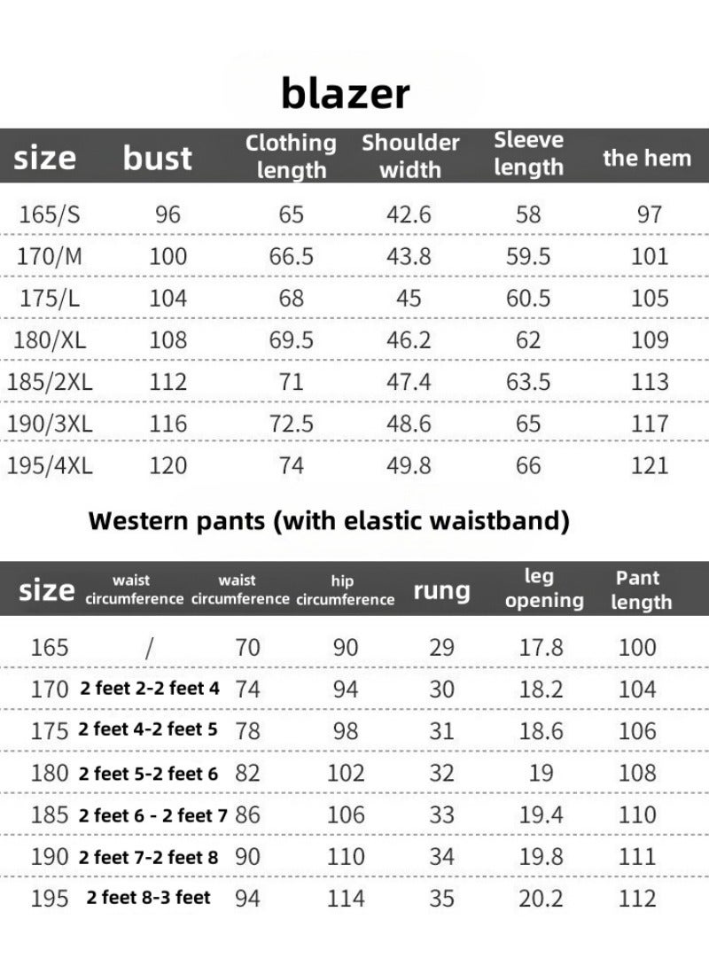 KUYING Business Slim-fit Suit Set In Two Pieces  - Image 4