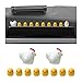 MUQIDA 10PCS Mini Chickens Car Dashboard Decor Cute Funny Chicks Rearview Mirror Ornament Kawaii Figurines Miniature Chicken Hen Car Dash Decoration for Automobile Decoration - Image 2