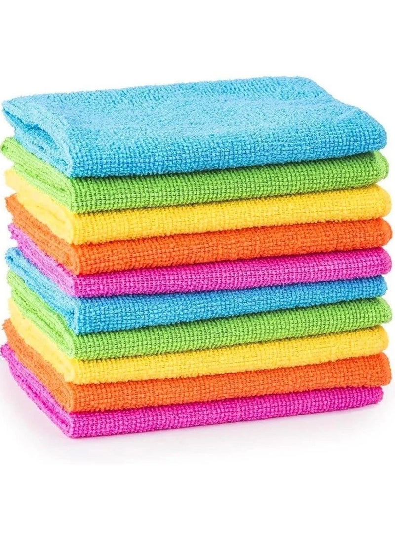 ليتو مجموعة مناشف مطبخ متعددة الاستخدام (10 قطع) ‒ ناعمة للغاية ‒ ماصة ممتازة وتجف بسرعة - Image 1